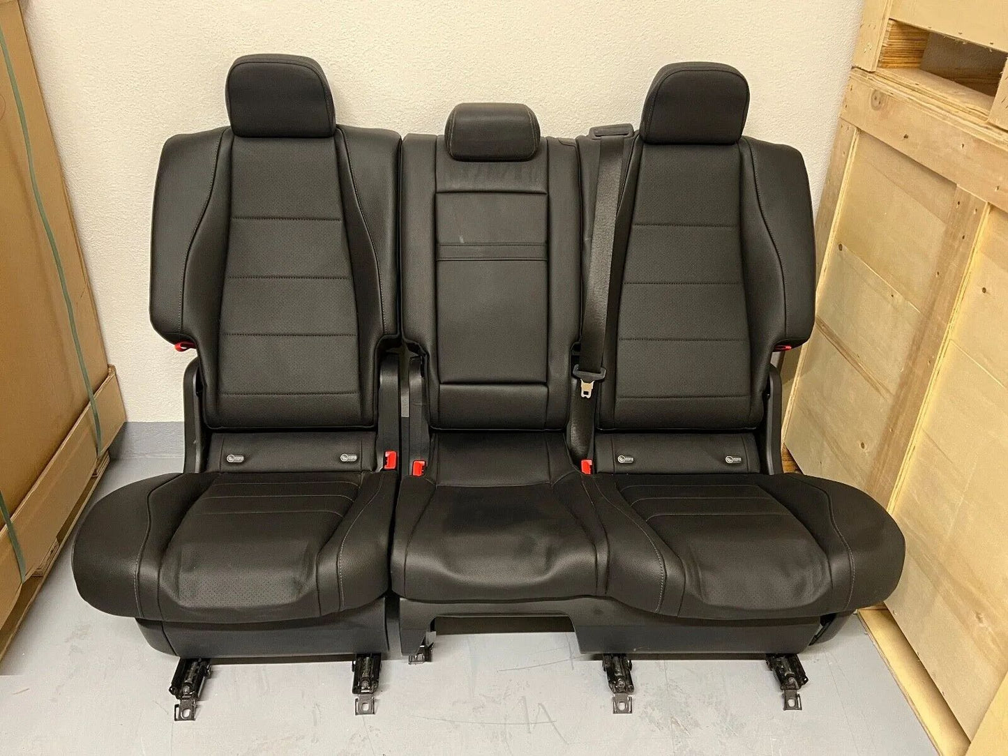 ORIGINAL Mercedes Benz GLS X167 MOPF Ledersitze 5-Sitzer Schwarz NEU