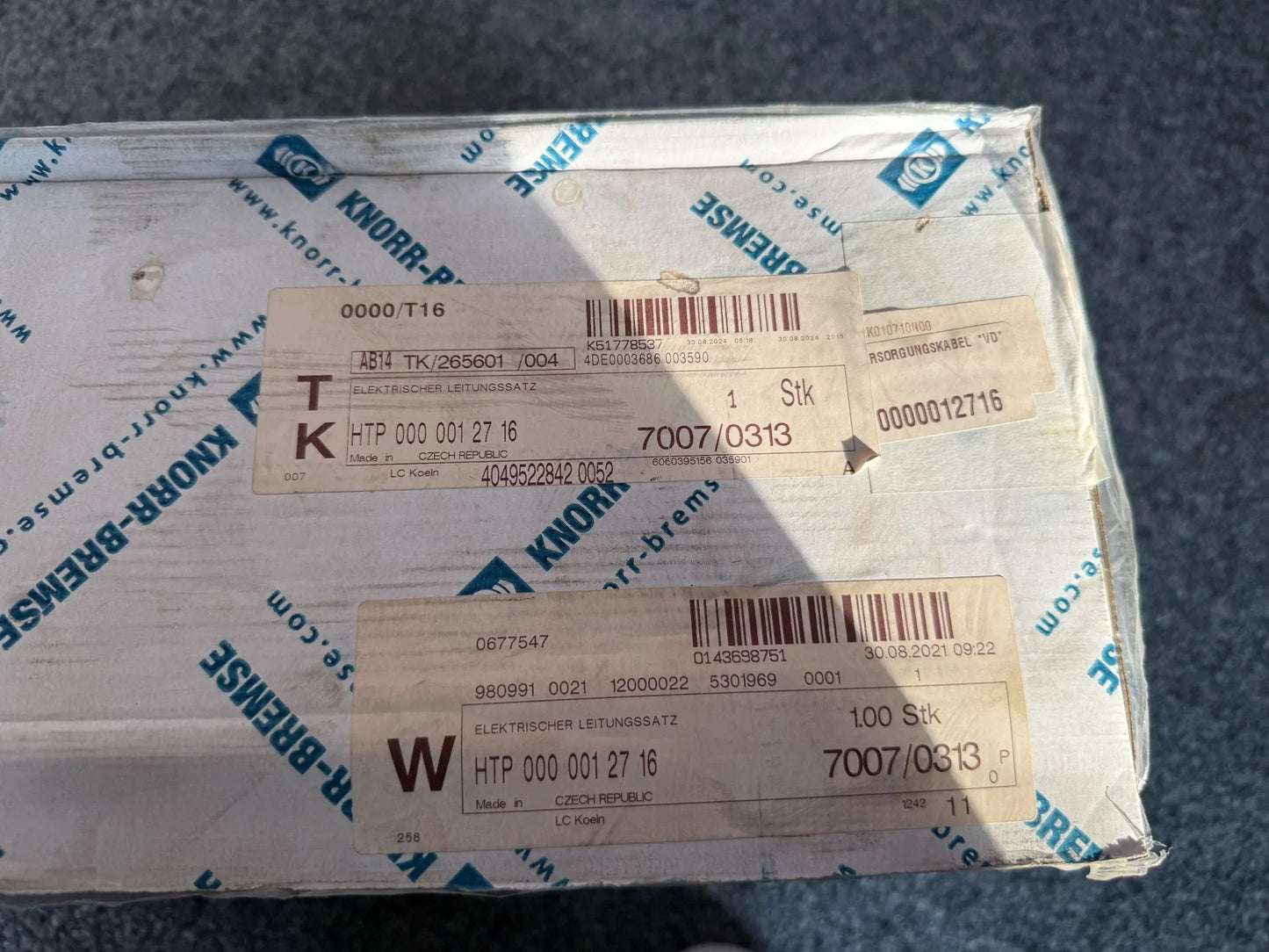 Original KNORR-BREMSE Stromversorgungskabel K010710N00 NEU