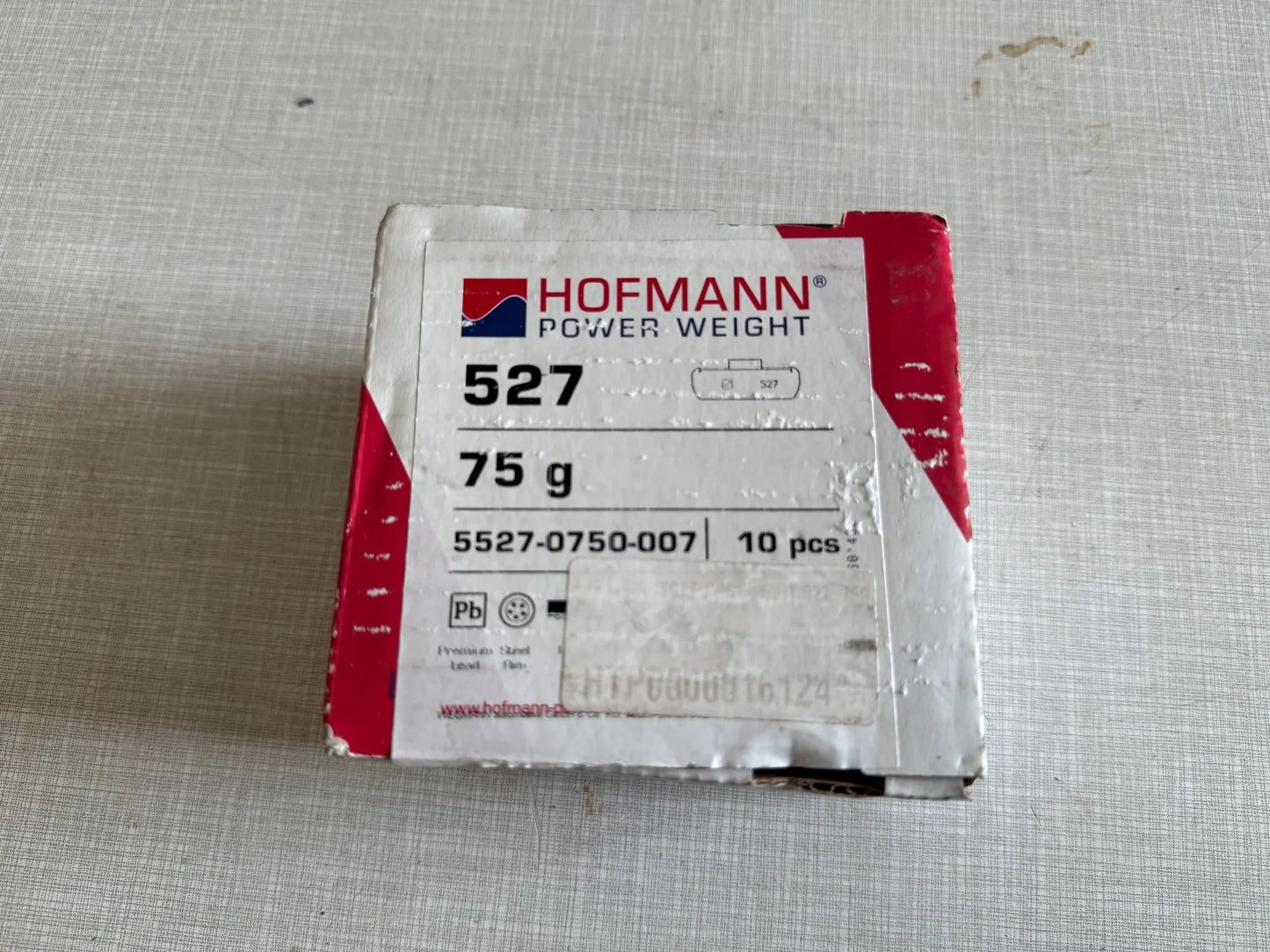 Original WEGMANN automotive GmbH Schlaggewicht Typ 527, 75g, Blei, grau 10st NEU