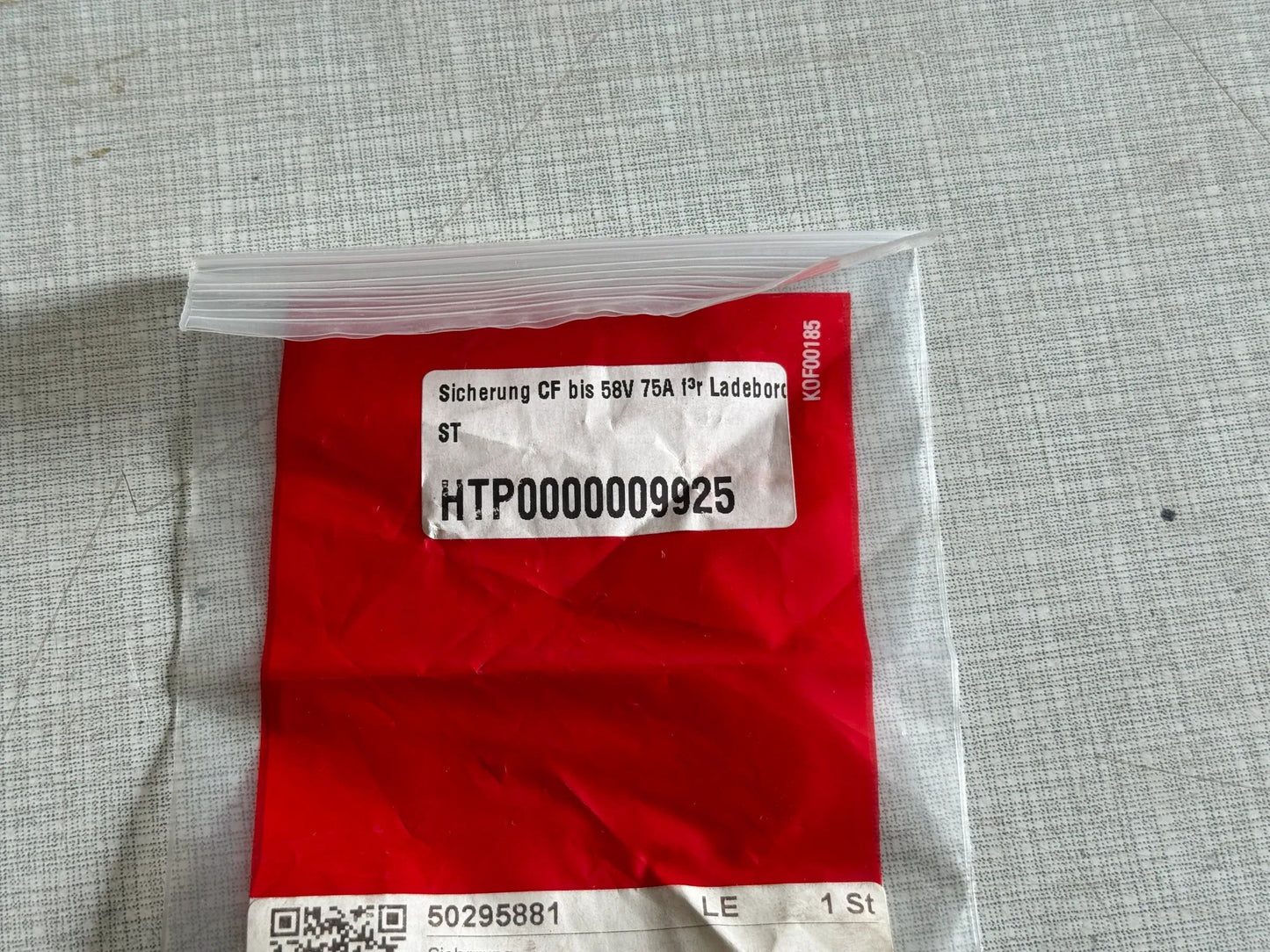Original Herth+Buss Fahrzeugteile GmbH & Co. KG Sicherung 50295881 NEU