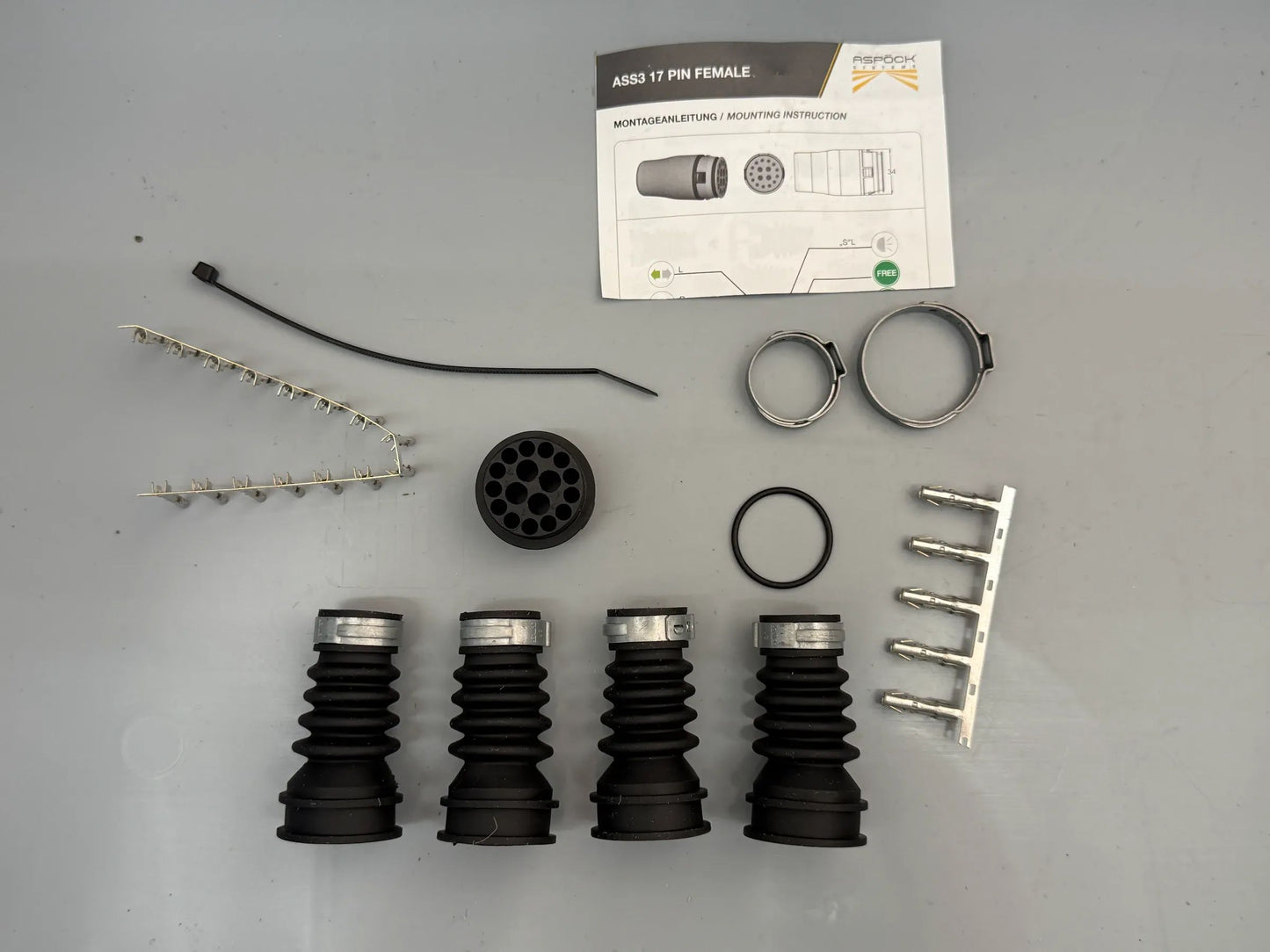 PROPLAST Fahrzeugbeleuchtung GmbH Reparaturkit ASS3 Buchsengehäuse 13172200 NEU