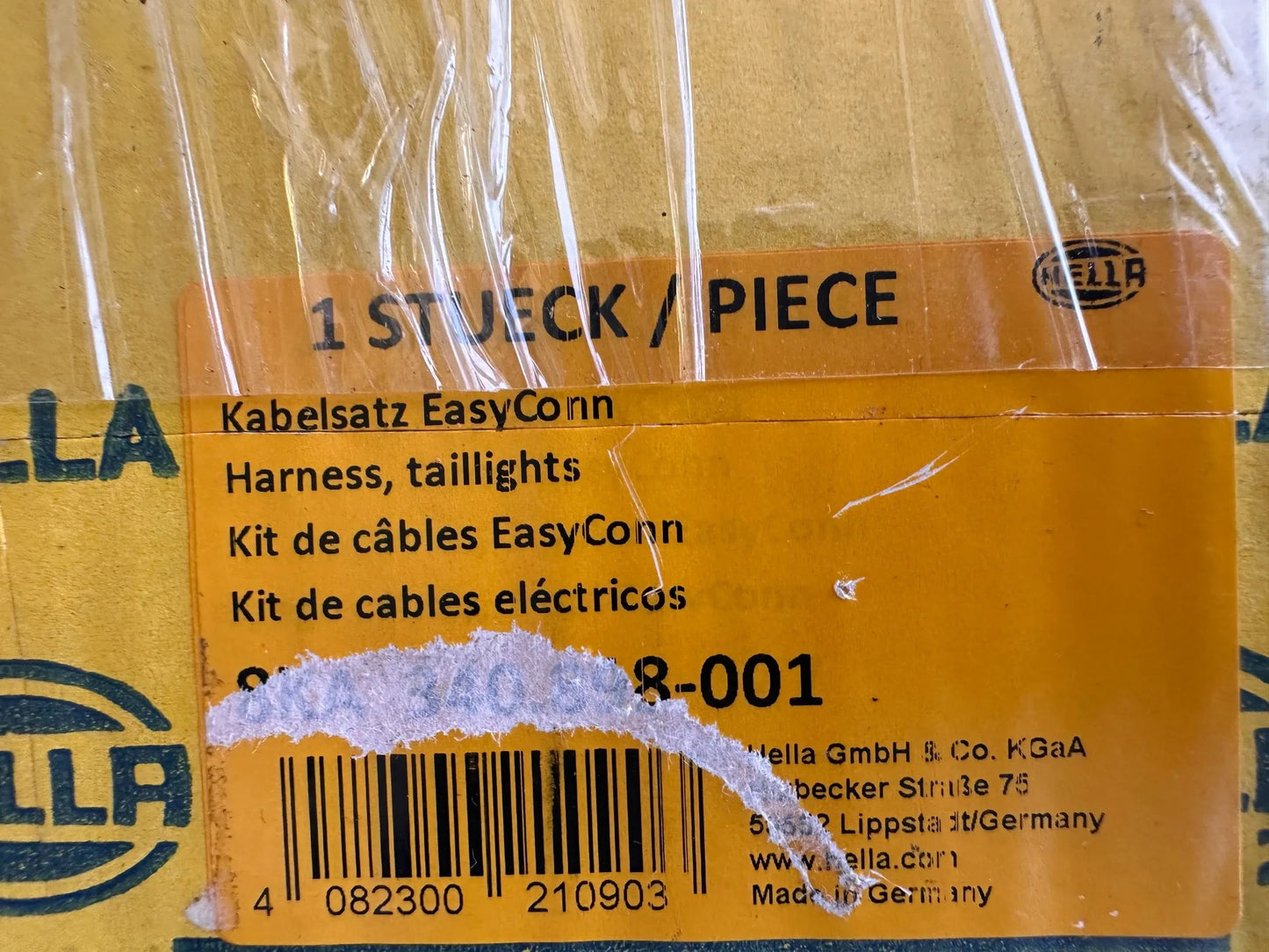 Original Hella Kabelsatz Heckleuchte 8KA 340 818-001 NEU