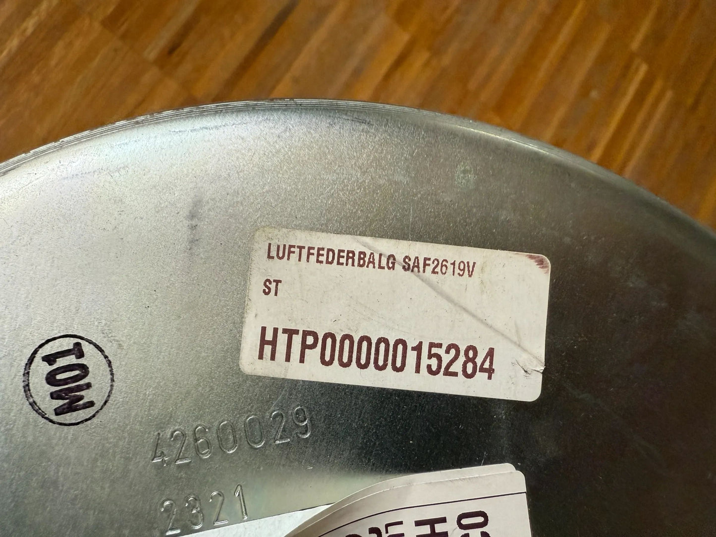 Original SAF-HOLLAND SE LUFTFEDERBALG SAF 2619V komplett 3229003300 NEU