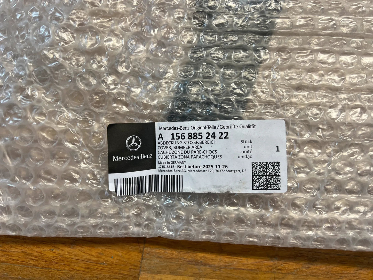 Mercedes-Benz GLA W156 Abdeckung Stoßfängerbereich Rechts A1568852422 NEU