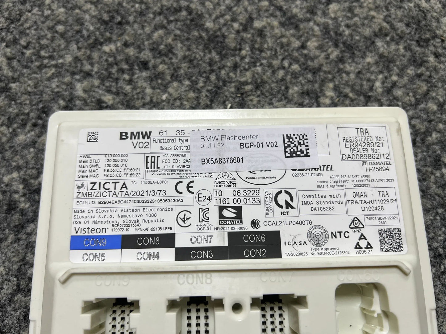 Original BMW Steuergerät BCP 5A83766 NEU