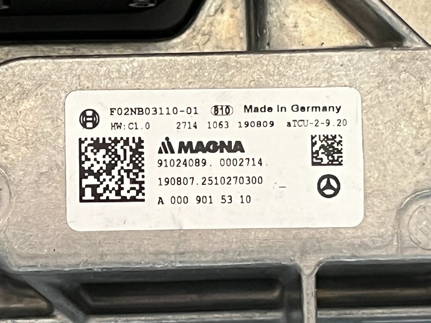 Original Mercedes-Benz Steuergerät A0009015310 NEU