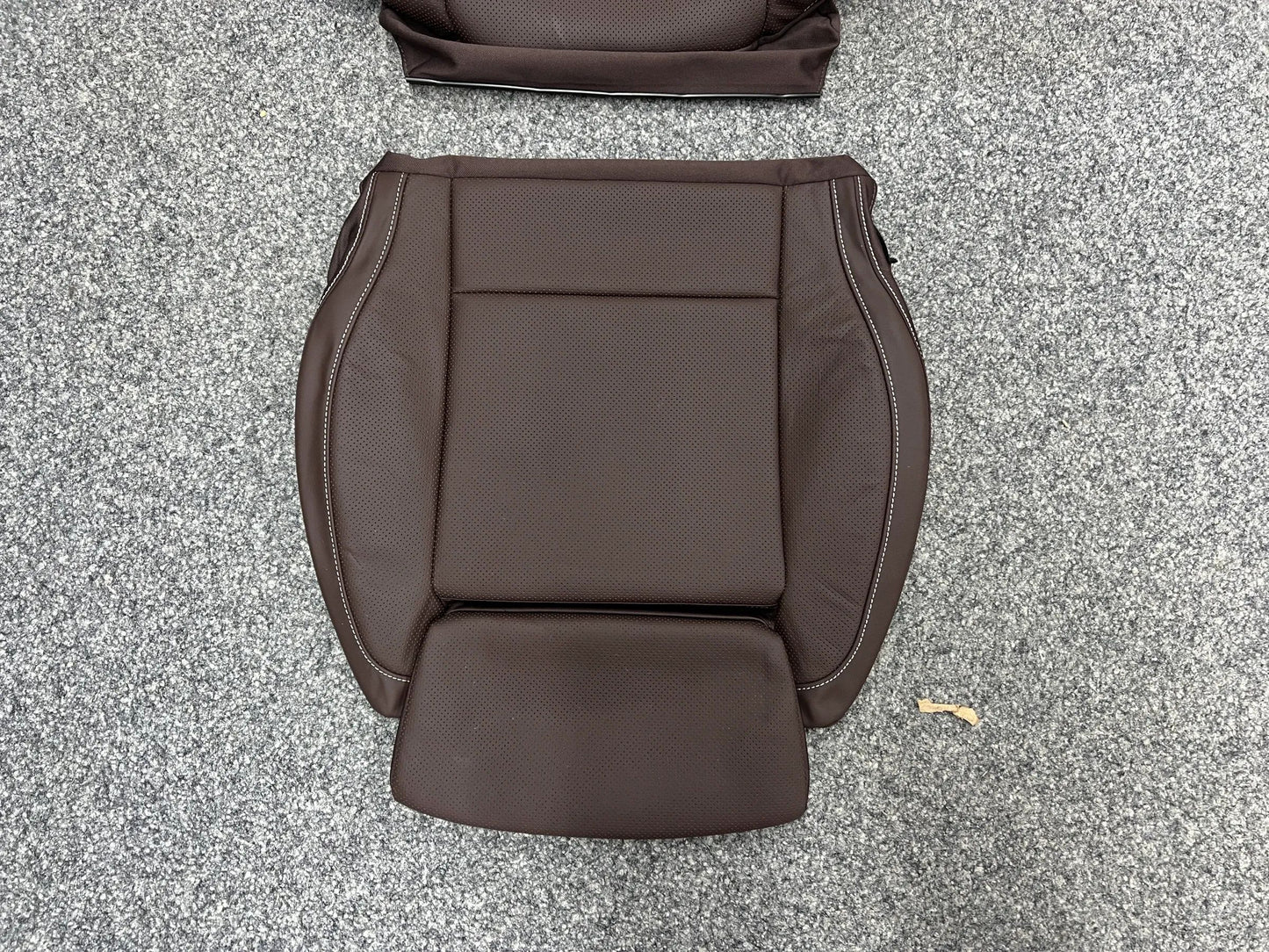 2 X Mercedes-Benz V-Klasse/Vito W447 Sitzbezug Komplett NAPPA-LEDER BRAUN NEU