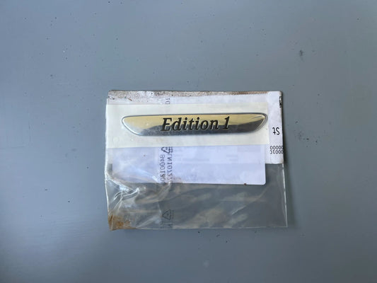 Original Mercedes-Benz Edition 1 Schild A2228171020 NEU