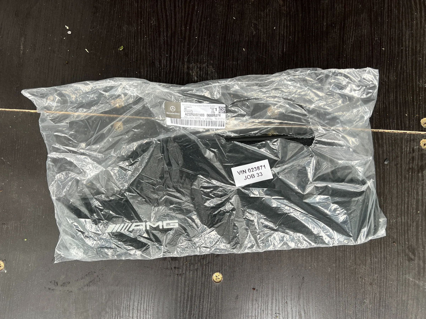 Original Mercedes-Benz SL 63 AMG W232 AMG-Fußmatten HL+RL A2326802903 NEU