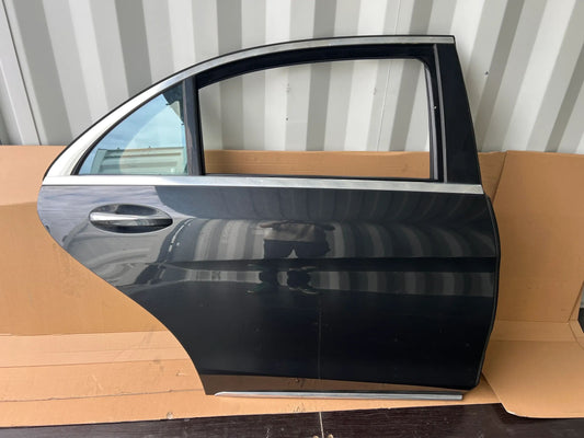 Original Mercedes-Benz S-KLASSE W222 TÜR HINTEN RECHTS 9183 Magnetitschwarz NEU