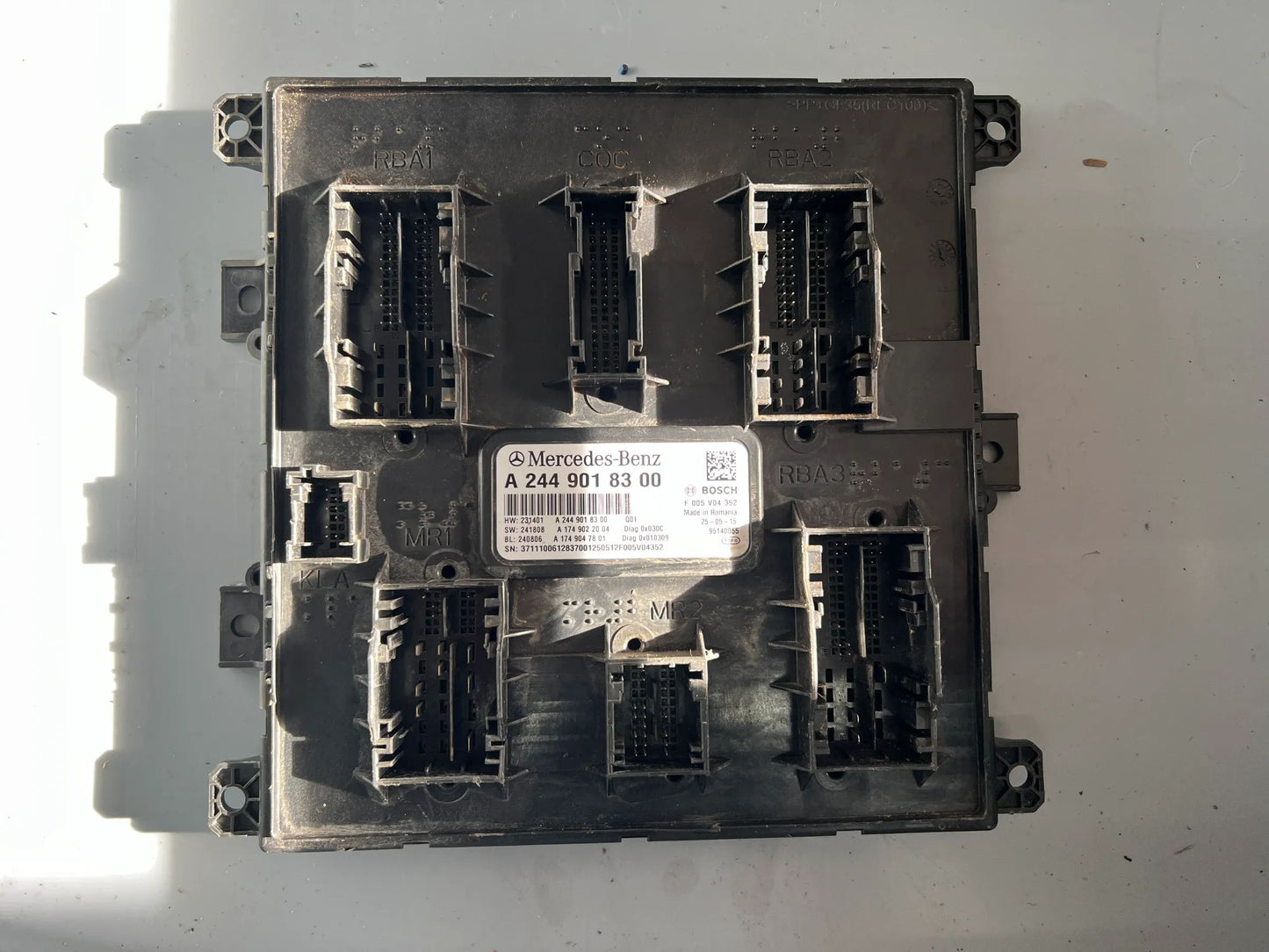 Original Mercedes-Benz Steuergerät Zentralelektrik SAM hinten A2449018300 NEU