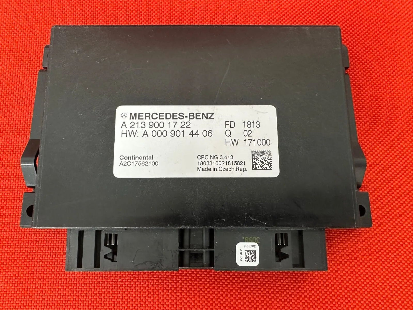 ORIG Mercedes Benz W213 Steuergerät Automatikgetriebe A2139001722*A0009014406