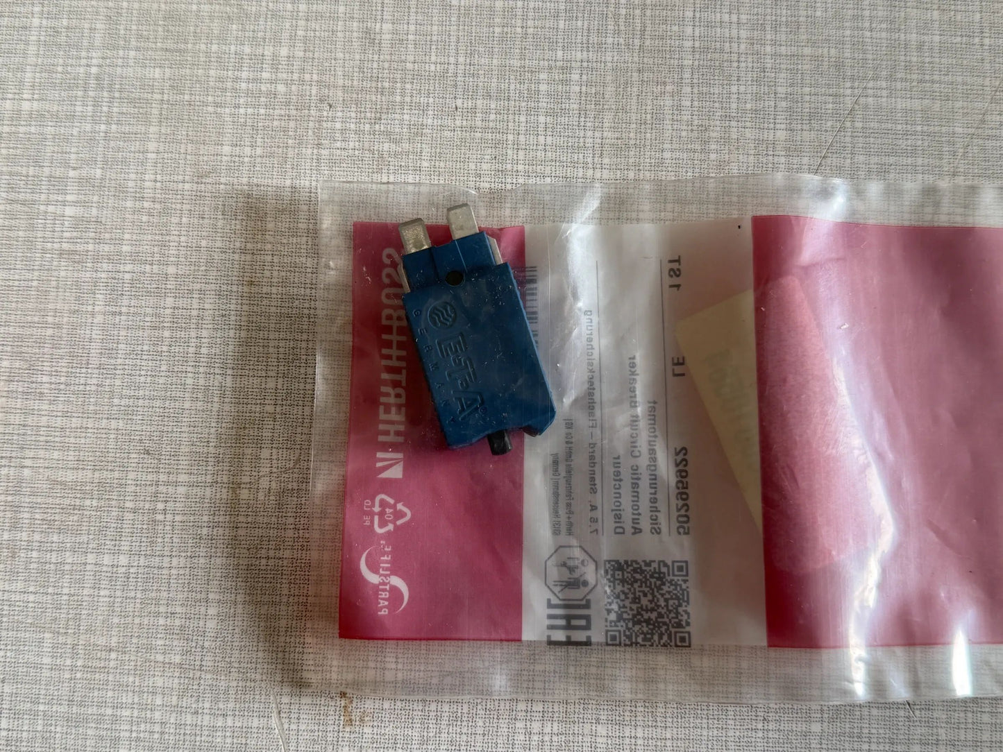 Original Herth+Buss Fahrzeugteile GmbH & Co. KG Sicherungsautomat 50295922 NEU