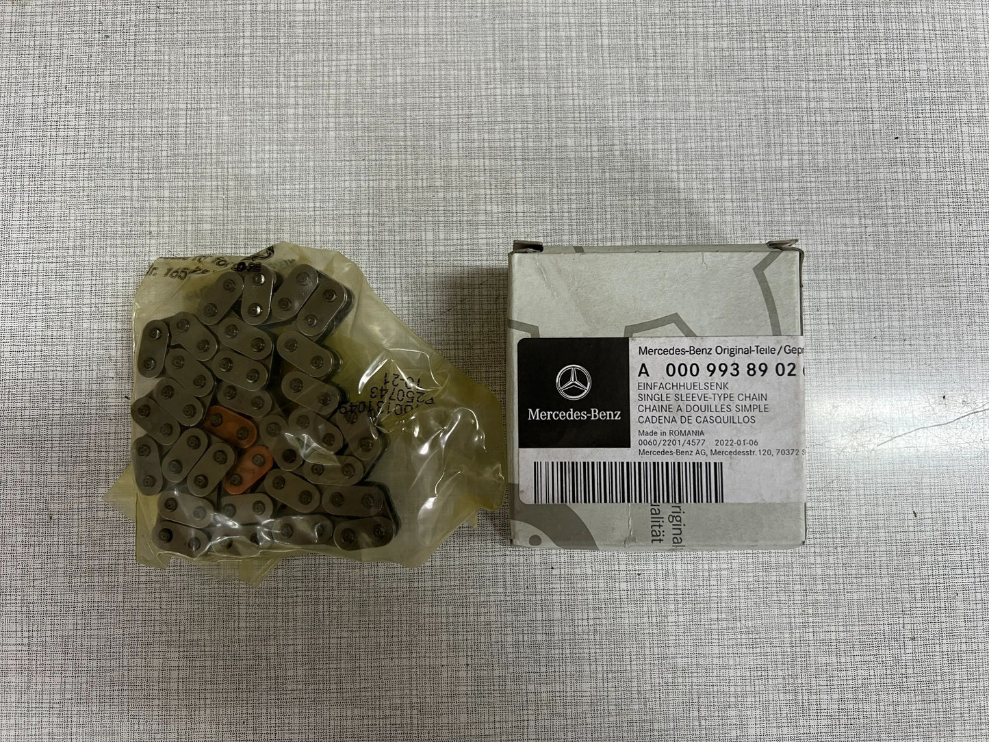 Original Mercedes-Benz Einfachhülsenkette A000993890264 NEU