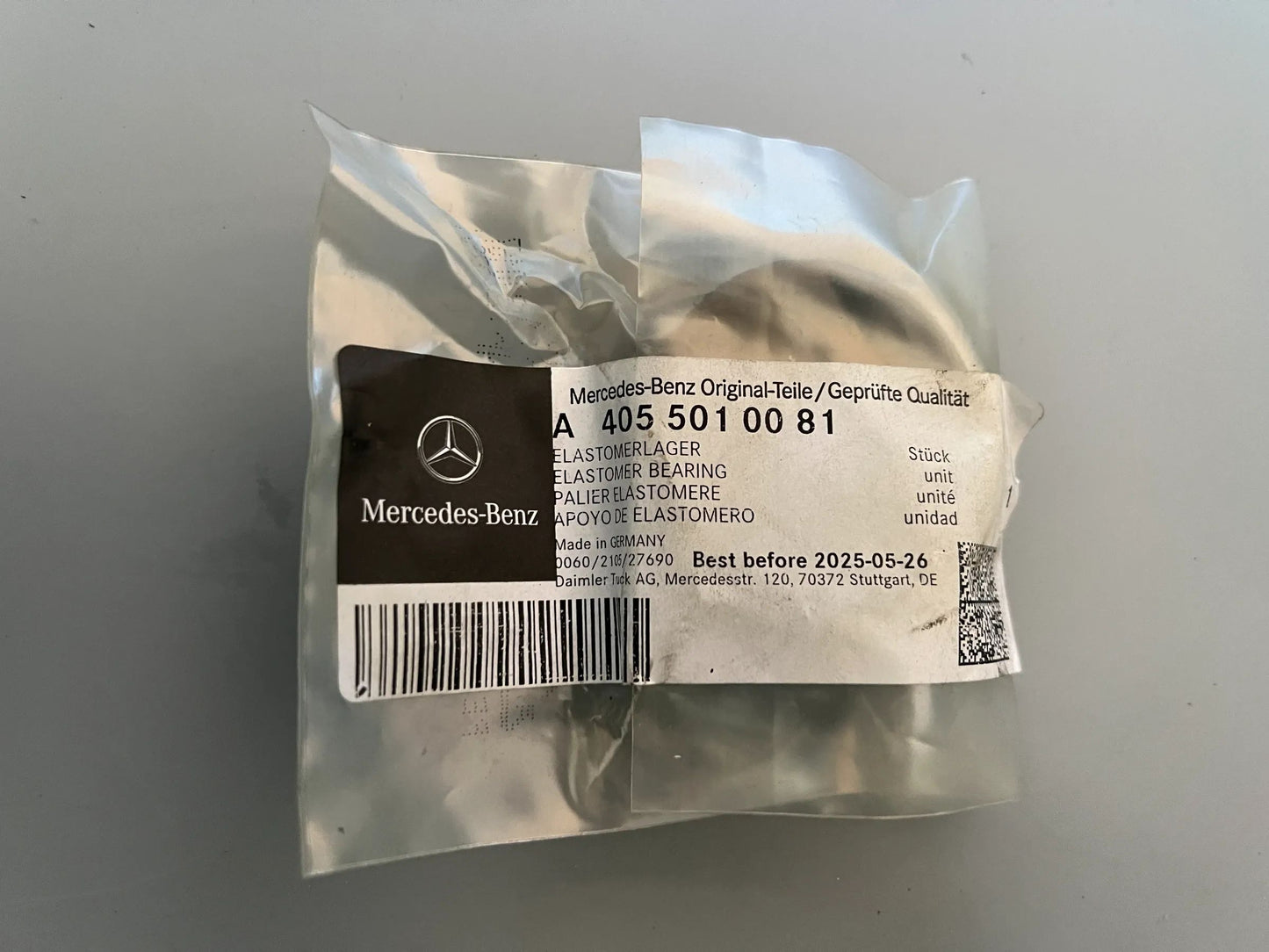 Original Mercedes-Benz/UNIMOG ELASTOMERLAGER A4055010081 NEU