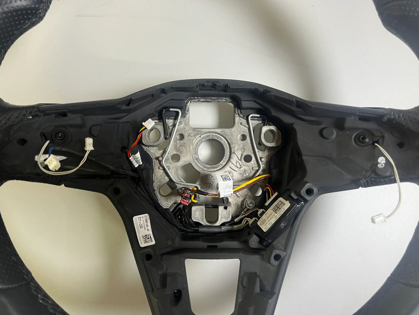 Original VW Golf 8 GTI VIII 5H Lederlenkrad Schaltwippen Beheizbar 5H0959542J NE