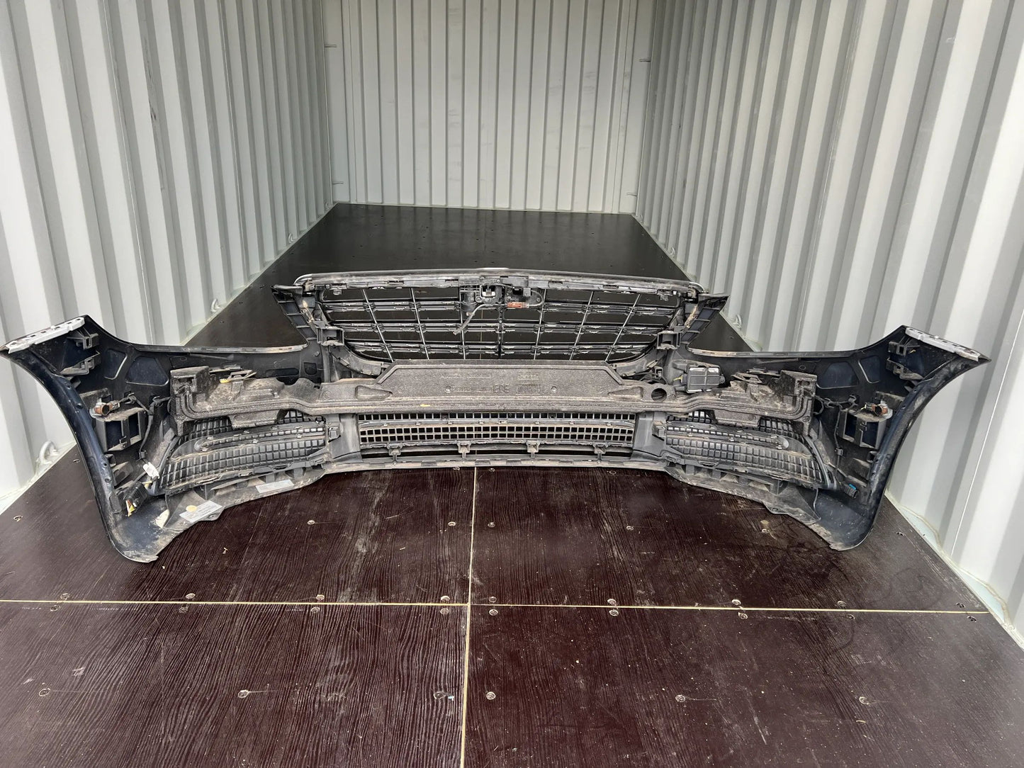 Original Mercedes Benz S-Klasse W222 Stoßstange Stoßfänger vorne 9183 Schwarz NE