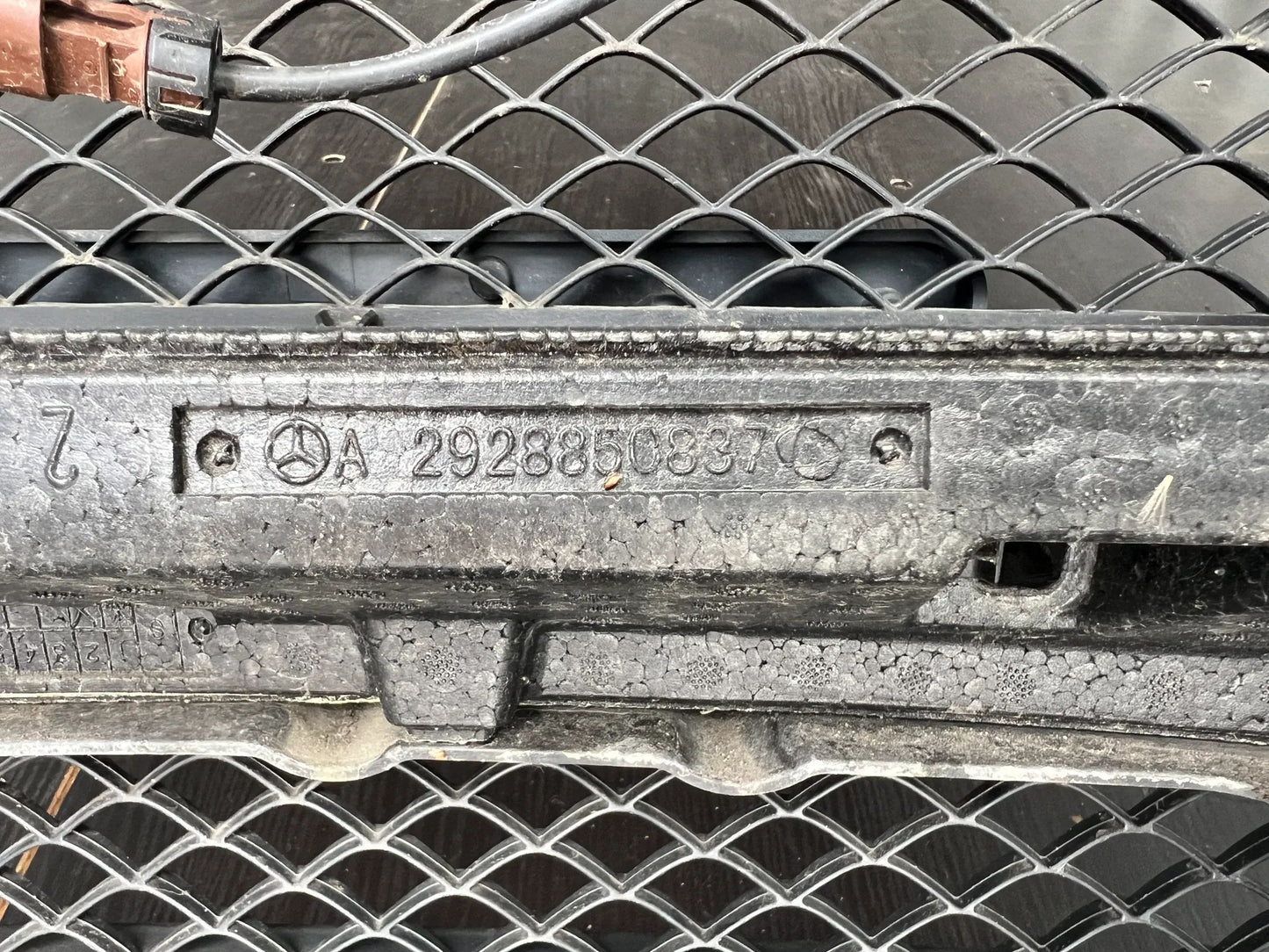 Original Mercedes Benz ML/GLE/GL W166 Stoßstange Stoßfänger vorne 9040 Schwarz