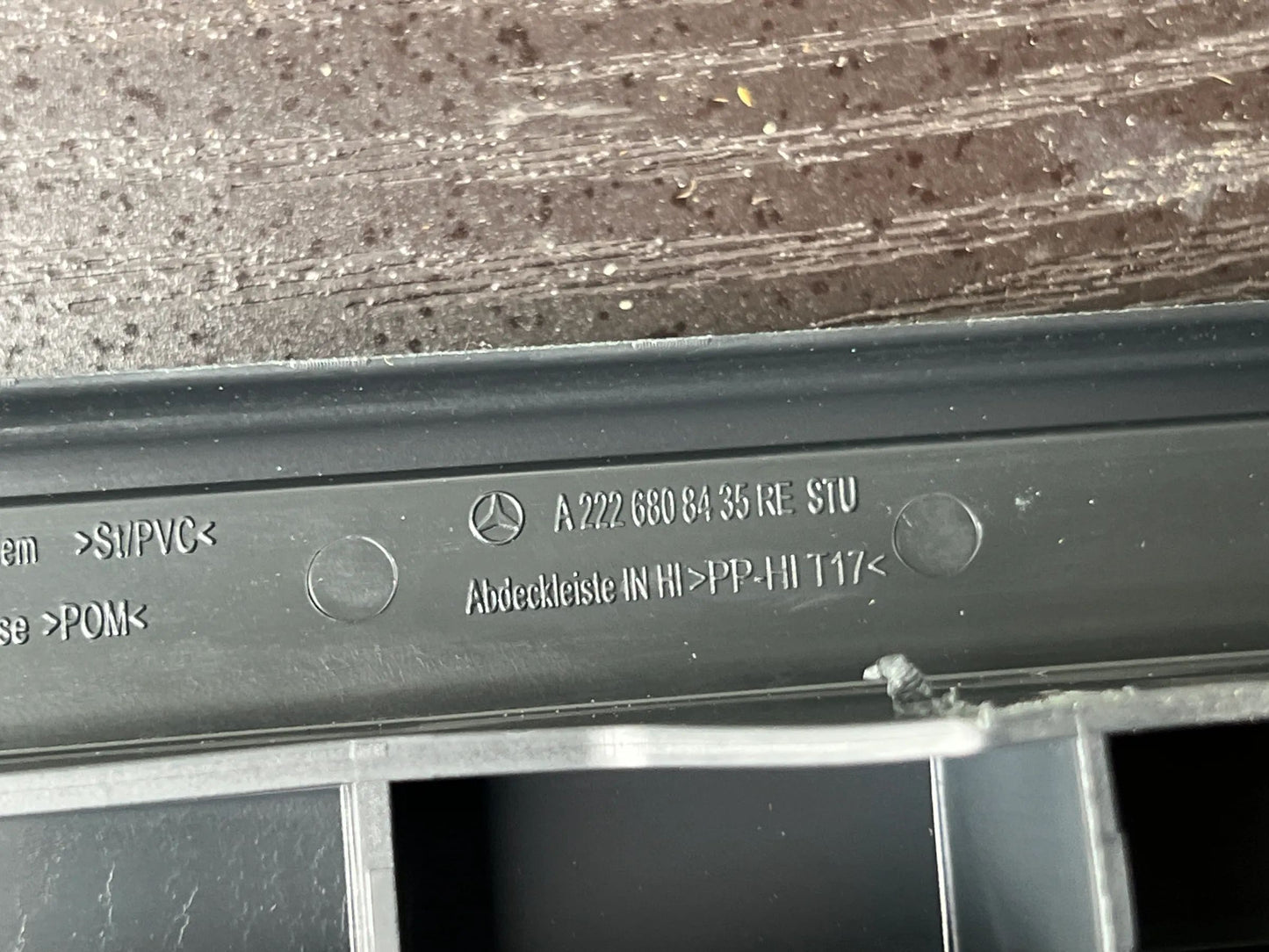 Mercedes Benz S-Klasse W222 Einstiegsleiste Schutzleiste h.rechts A2226808435