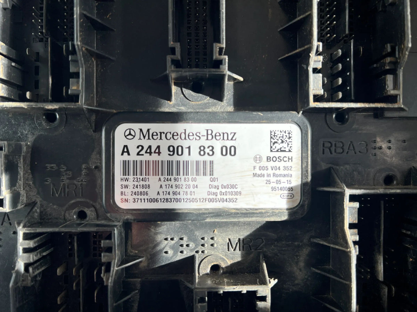 Original Mercedes-Benz Steuergerät Zentralelektrik SAM hinten A2449018300 NEU