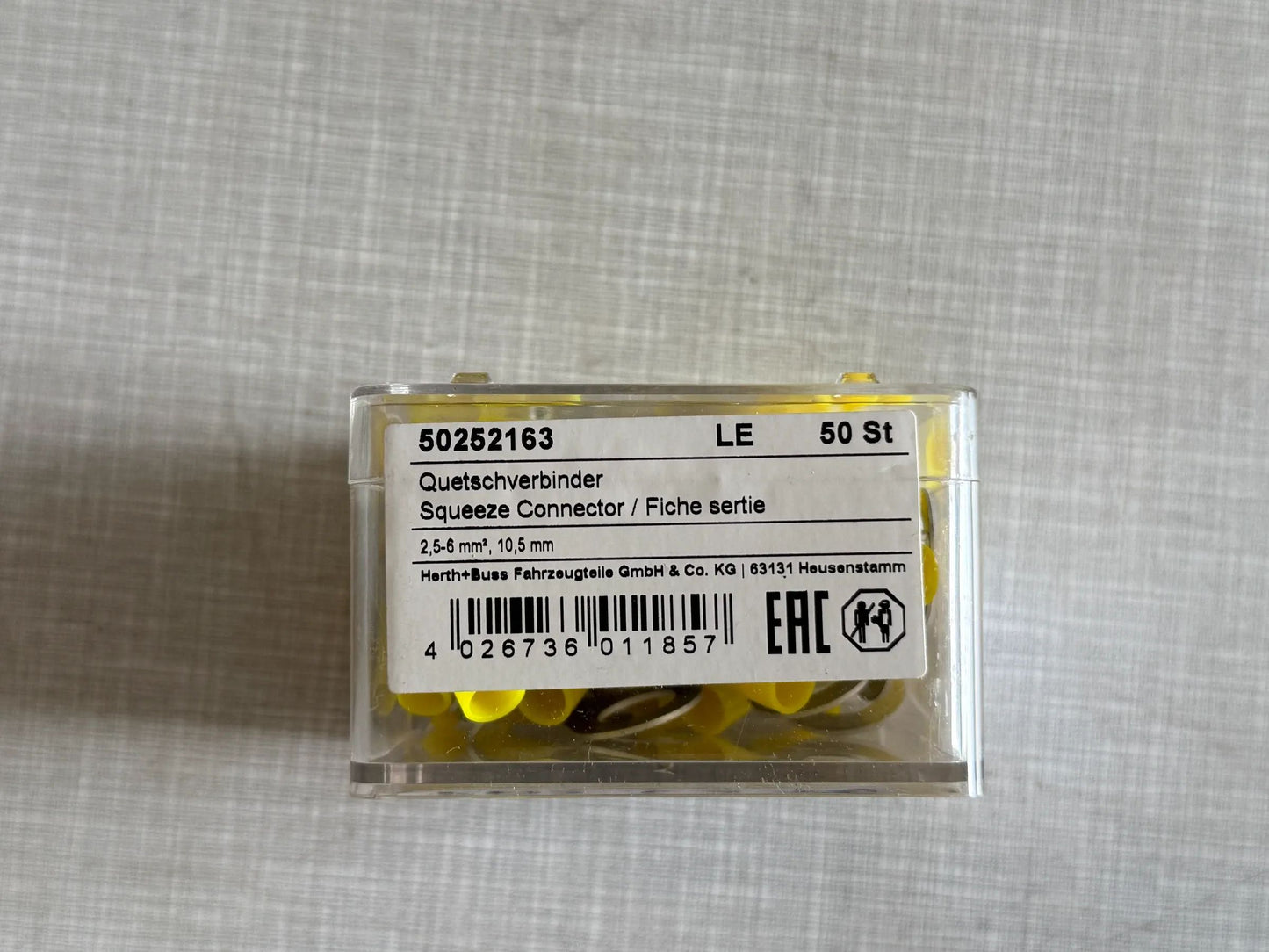 Original Herth+Buss Fahrzeugteile GmbH & Co. KG Quetschverbinder 50st 50252163