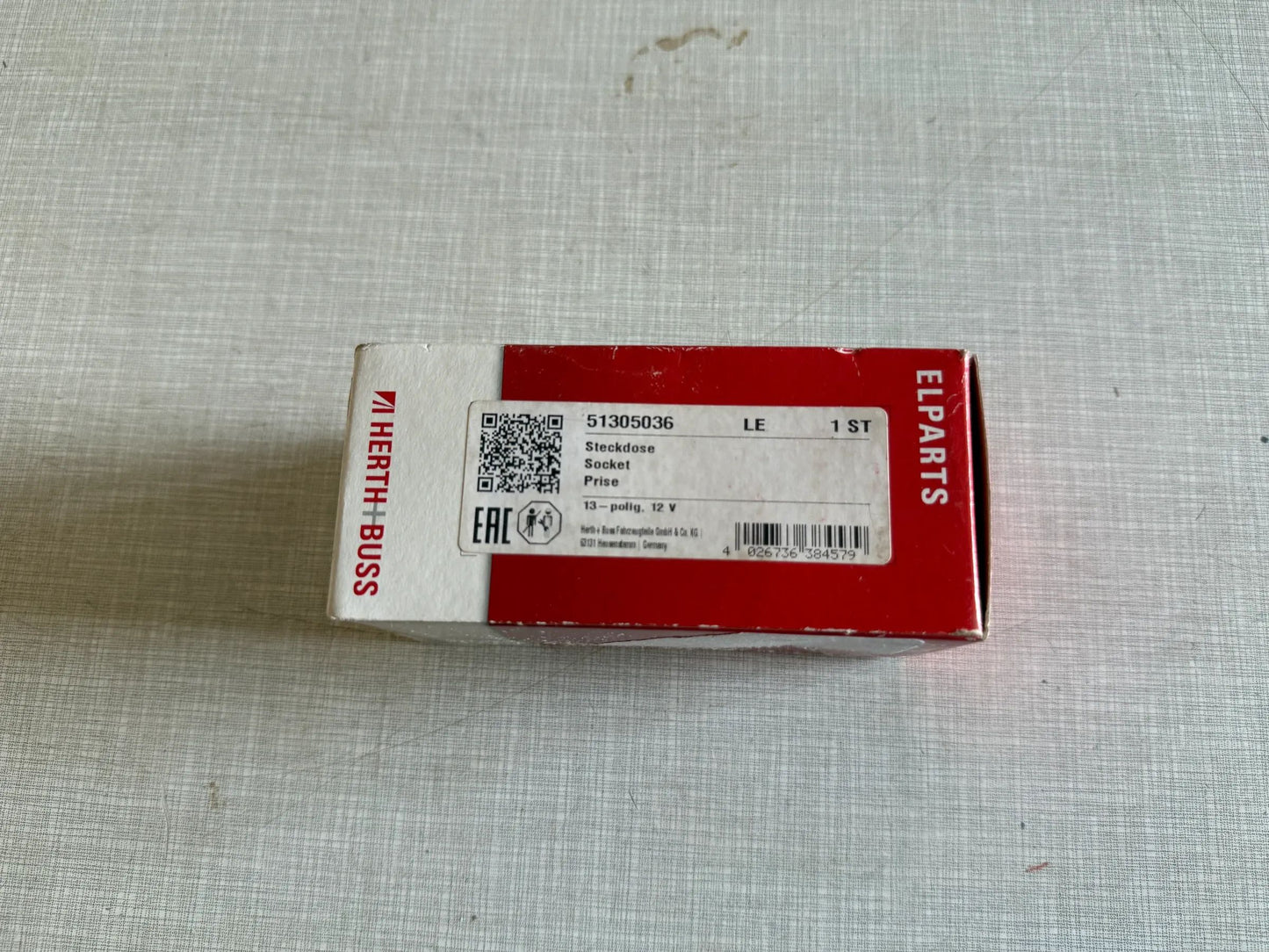 Original Herth+Buss Fahrzeugteile GmbH & Co. KG Anhängersteckdose 51305036 NEU