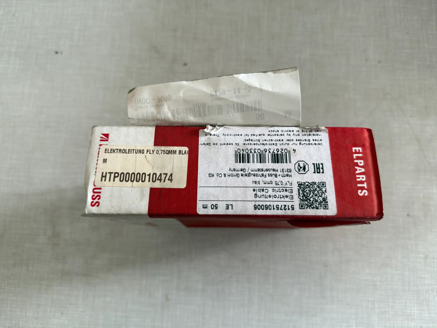 Original Herth+Buss Fahrzeugteile GmbH & Co. KG Elektrokabel 50m 51275106006 NEU