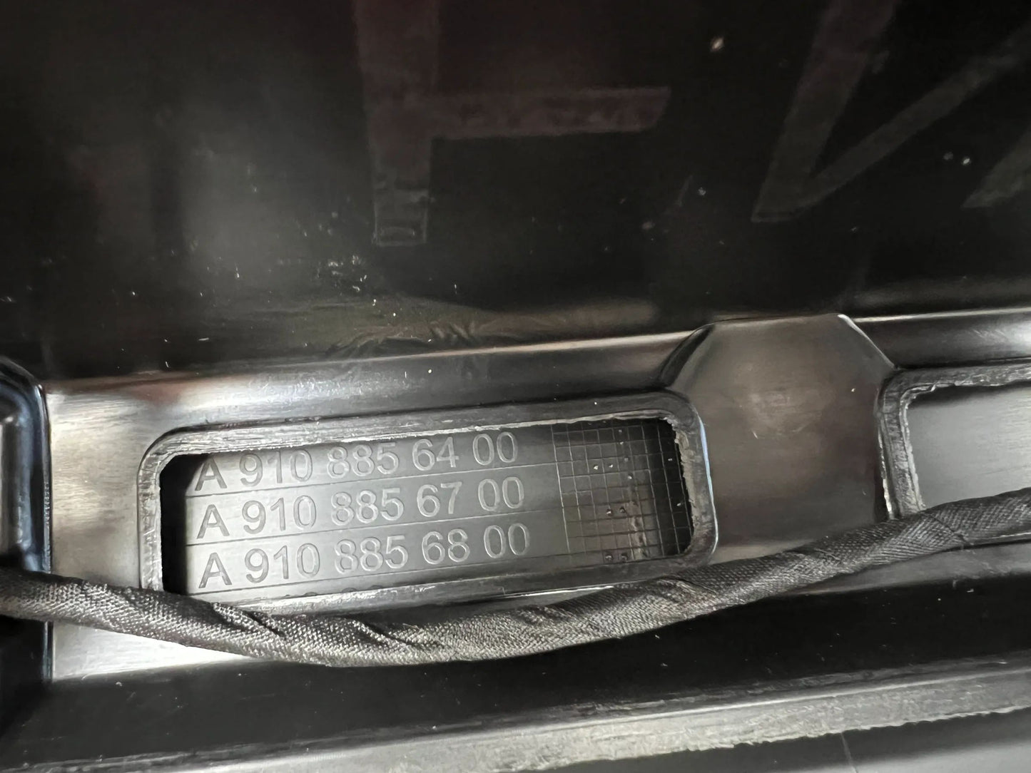 ORIGINAL Mercedes-Benz Sprinter Stoßfänger hinten mitte A9108856400