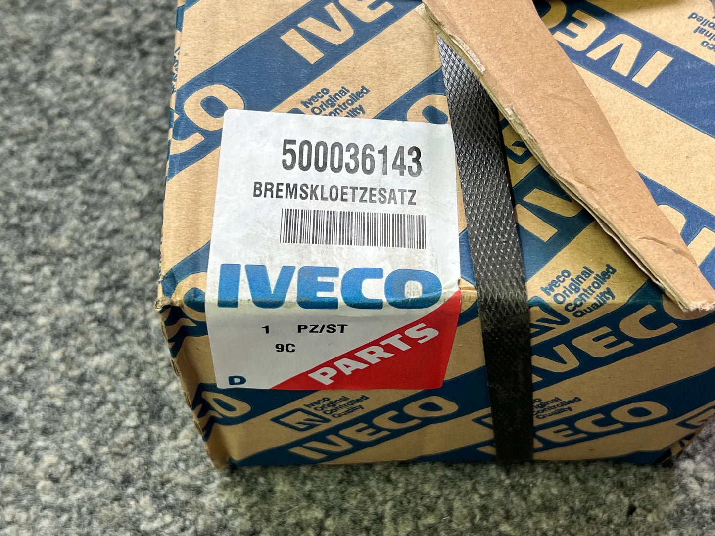 Original Iveco Bremsklötze Satz 500036143 NEU