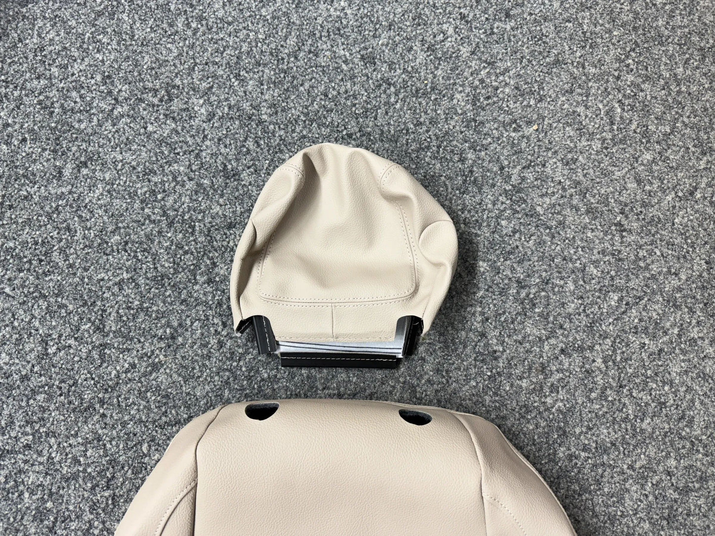 2 X Mercedes-Benz Vito W447 Sitzbezug Komplett Kunstleder Beige NEU