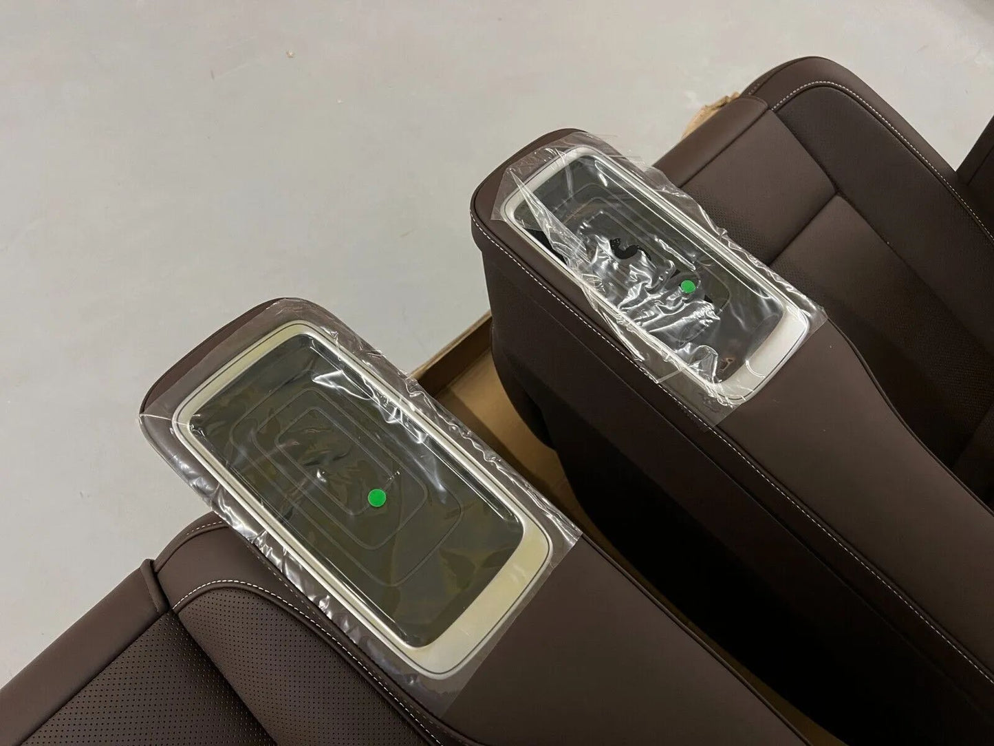 2 X ORIGINAL Mercedes Benz W447 V-Klasse LUXUS-SITZ NAPPA-LEDER BRAUN ELEKTRISCH