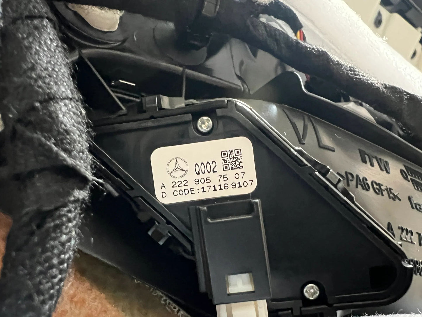 Original Mercedes-Benz S-Klasse W222 Türverkleidung vorne links KOMPLETT NEU
