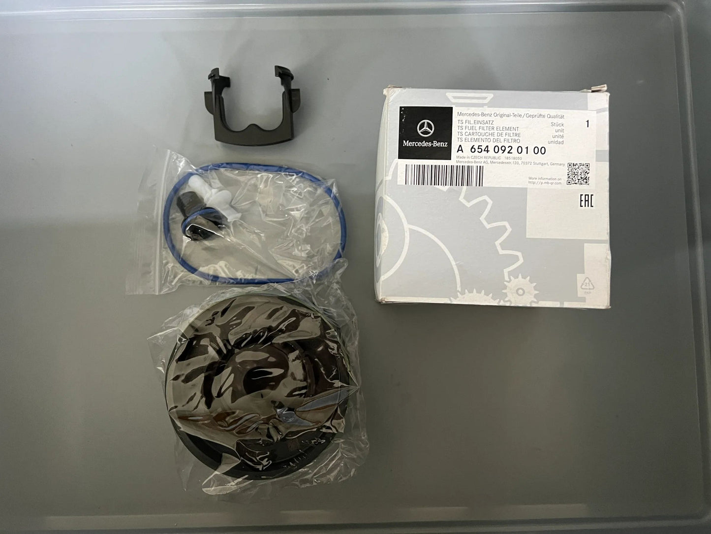 ORIGINGAL Mercedes-BenzKraftstofffilter Teilesatz Filtereinsatz A6540920100 NEU