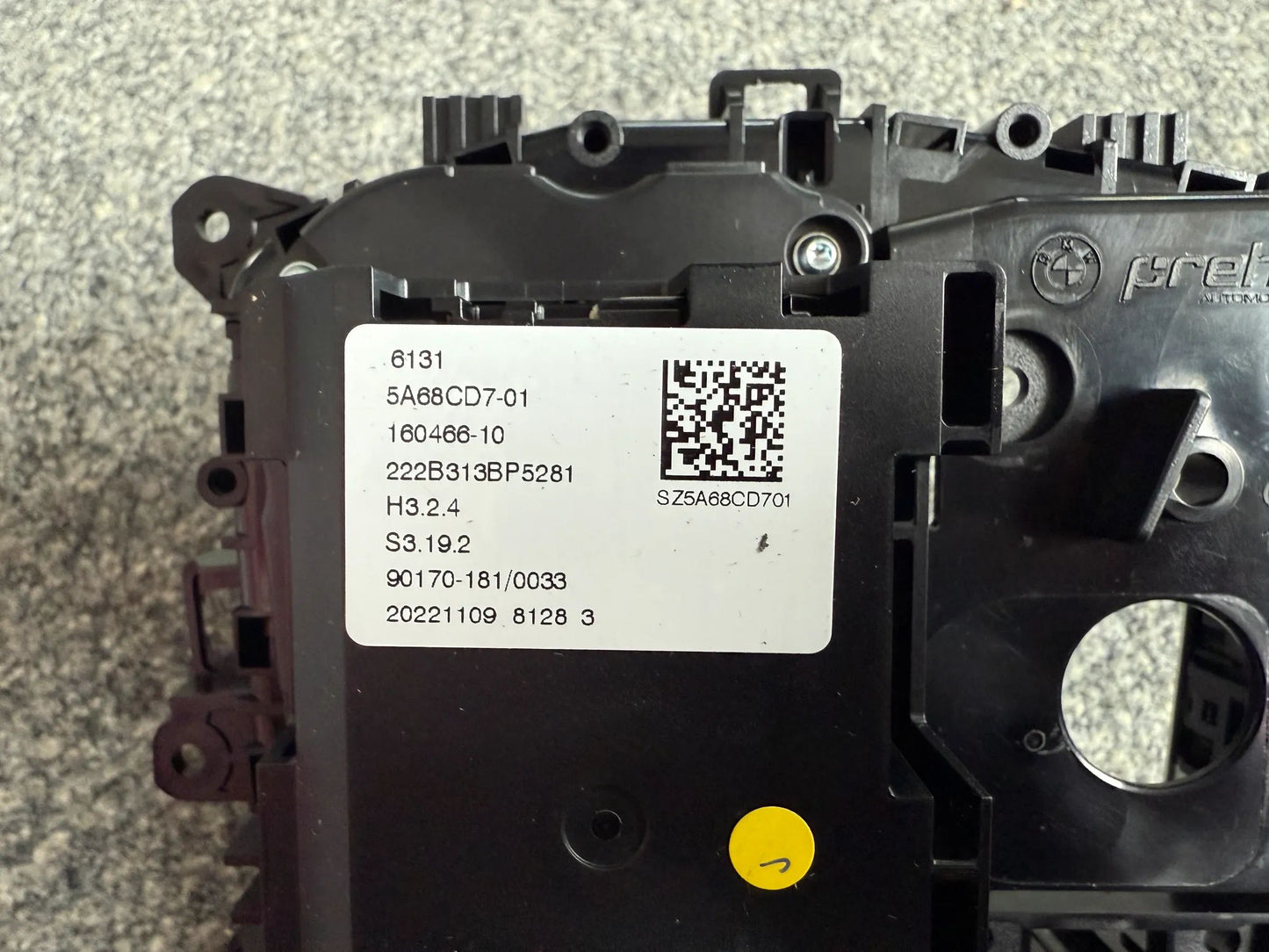 ORIGINAL BMW Mittelkonsole / Schaltzentrum Gangwahlschalter 5A68CD7 NEU