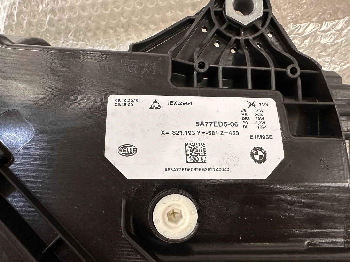 Original BMW X2 U10 LED-Scheinwerfer links mit Steuergerät 5A77ED5 NEU