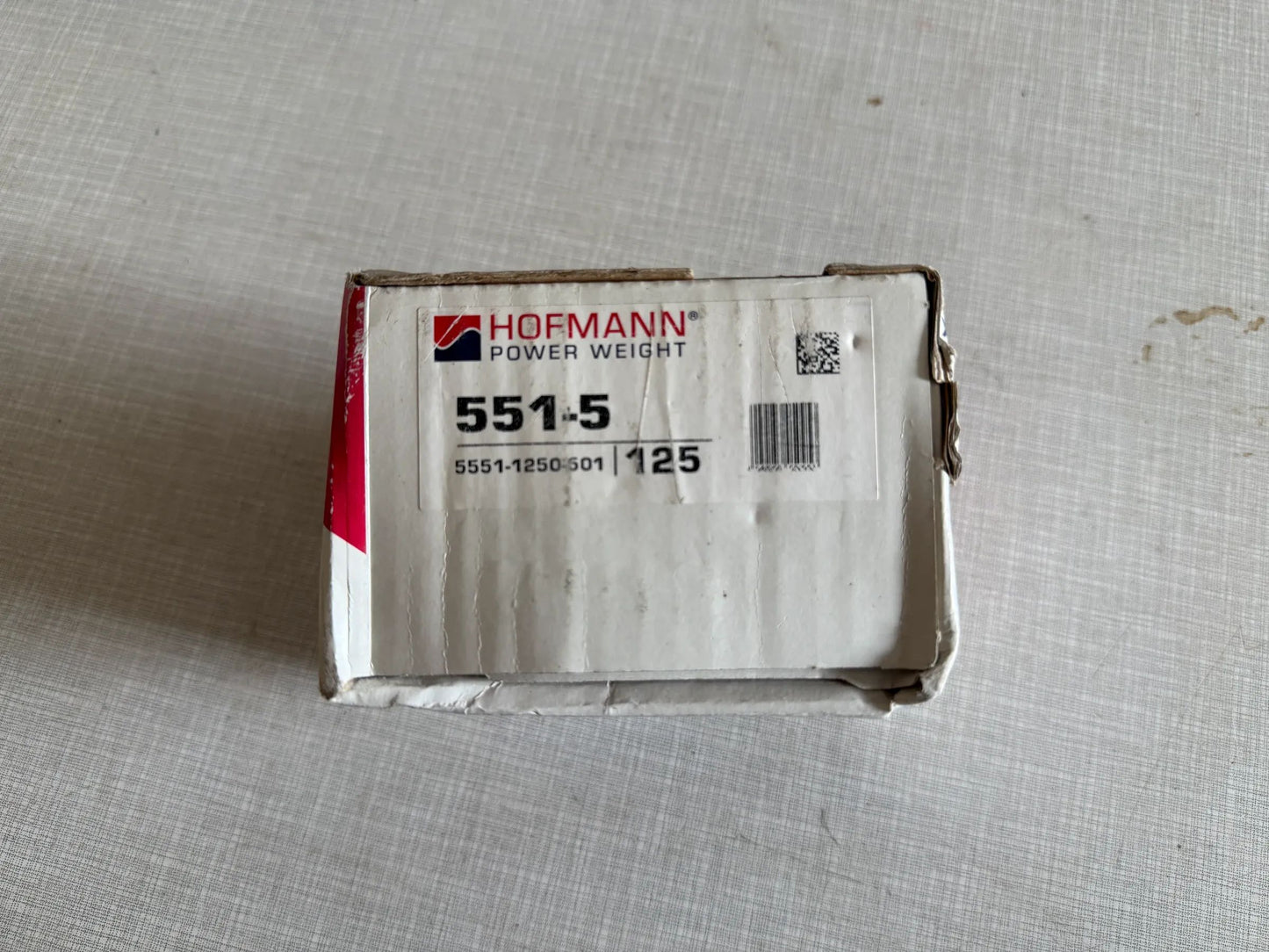 Original WEGMANN automotive GmbH Klebegewicht Typ 551, 125g, Blei, Silber 10st