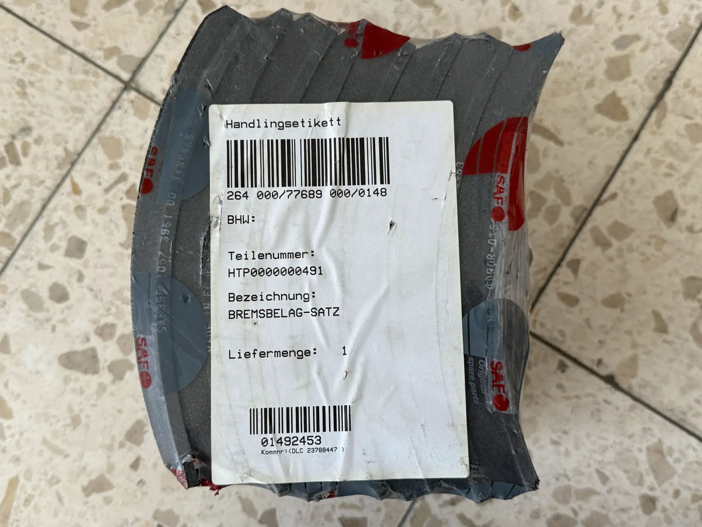 Original SAF BREMSBELAG-SATZ 3057396000 NEU