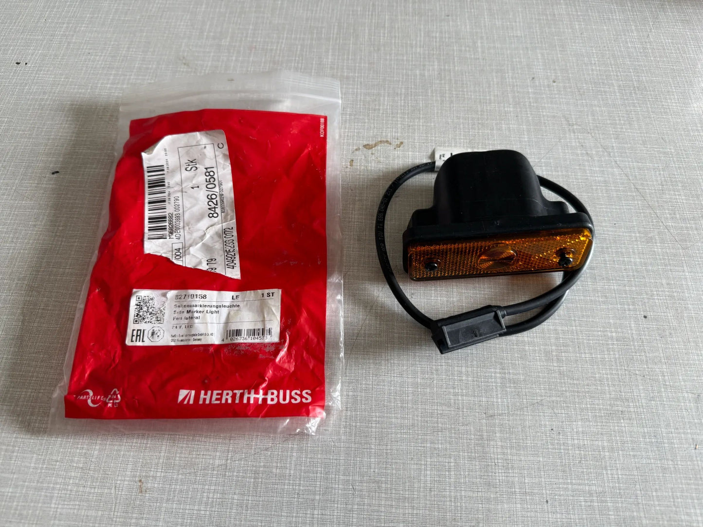 Herth+Buss Fahrzeugteile GmbH & Co. KG Seitenmarkierungsleuchte 82710158 NEU