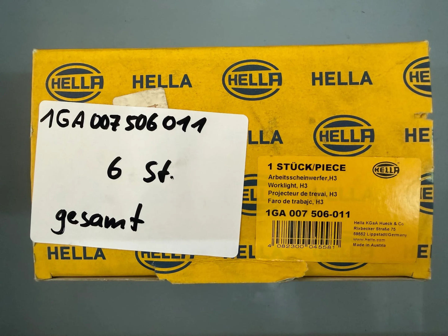 Original Hella Arbeitsscheinwerfer 1GA 007 506-011 NEU
