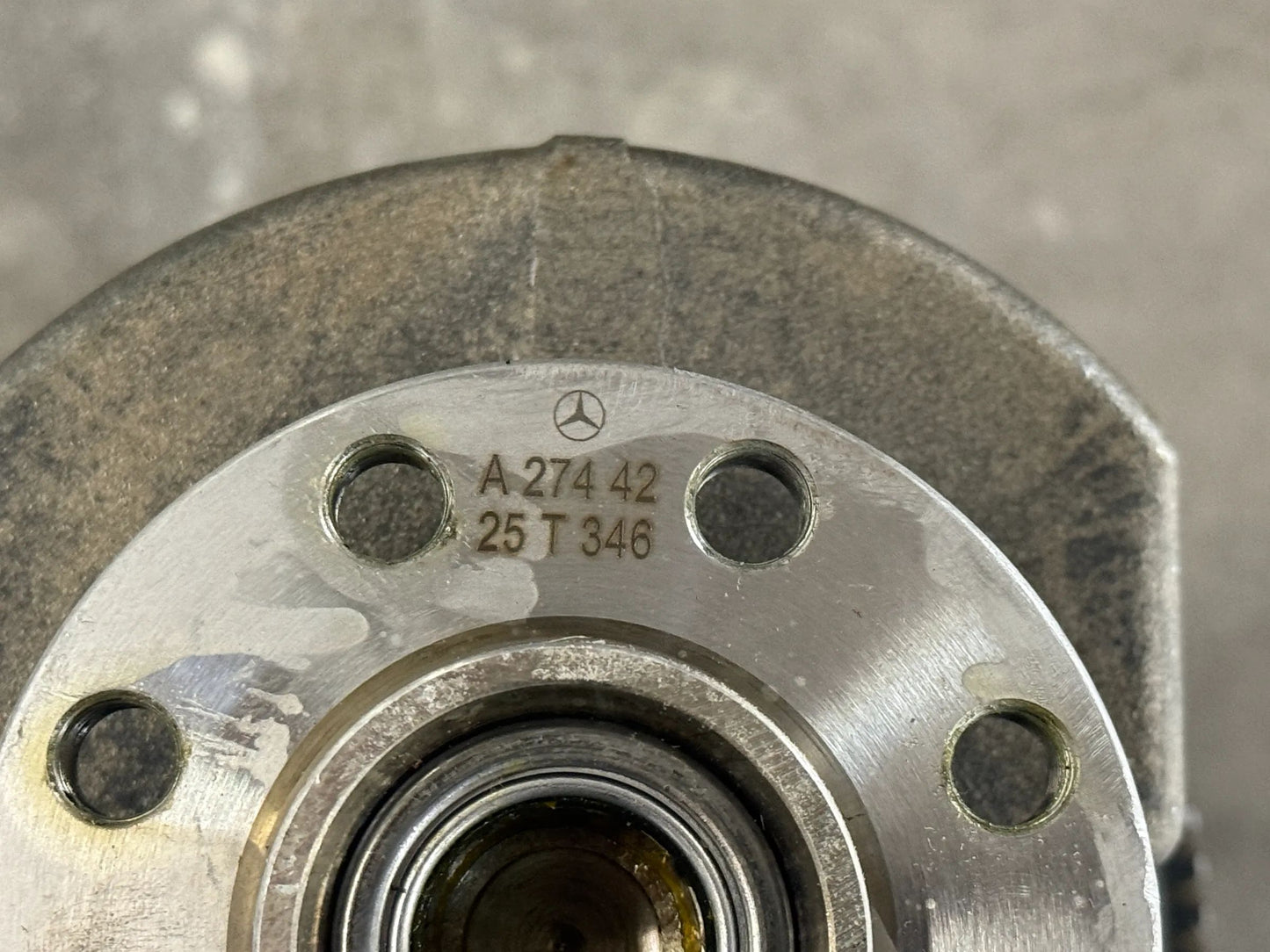 Original Mercedes-Benz M274 Kurbelwelle A2744225T346 R27401 NEU