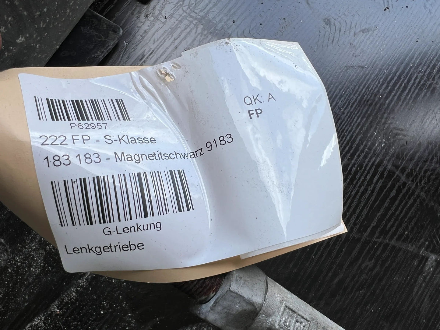 Original Mercedes-Benz S-Klasse W222 Vorderachsträger mit Lenkgetriebe NEU