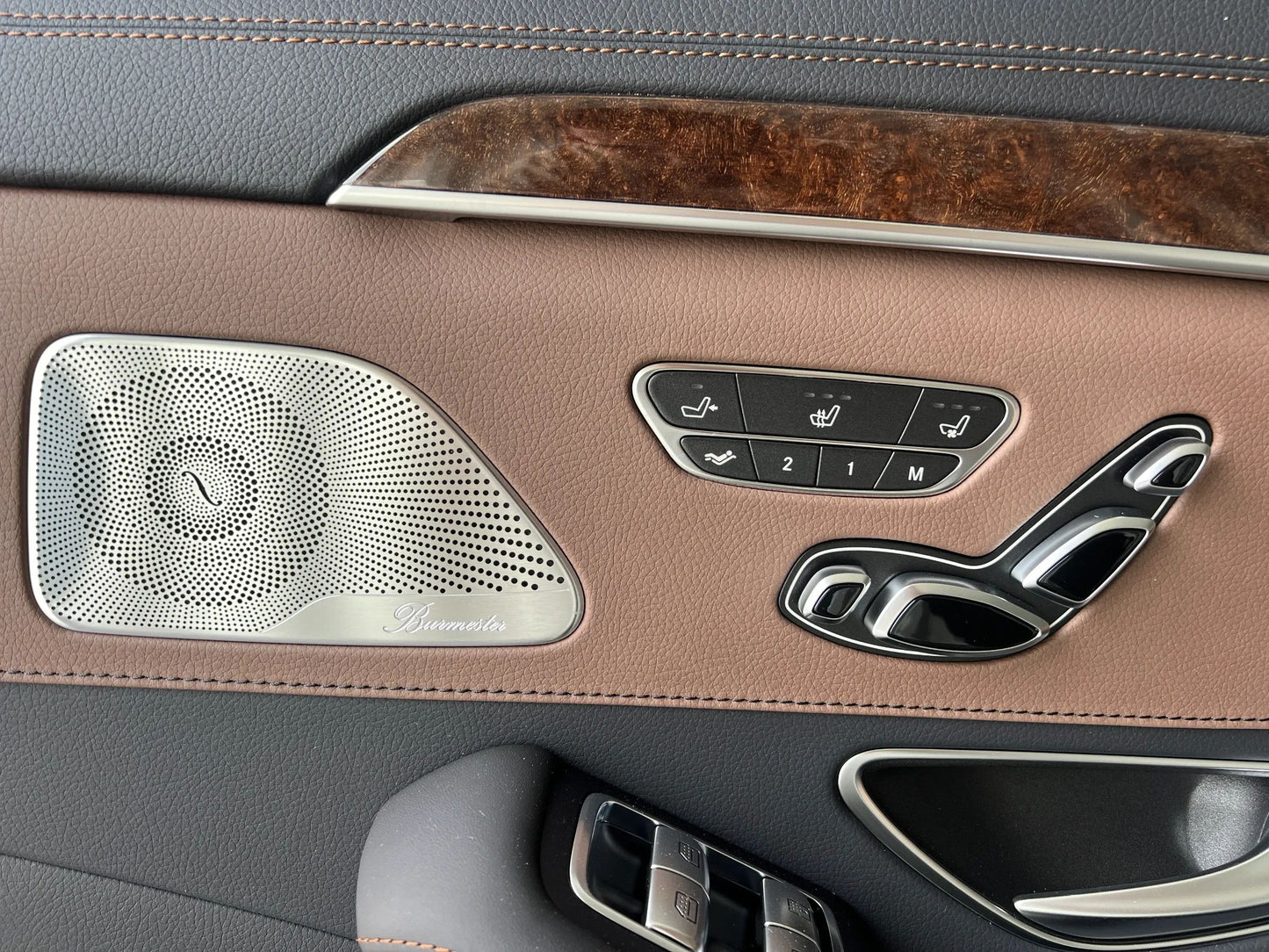 Original Mercedes-Benz S-KLASSE W222 TÜR HINTEN RECHTS 9197 OBSIDIANSCHWARZ NEU