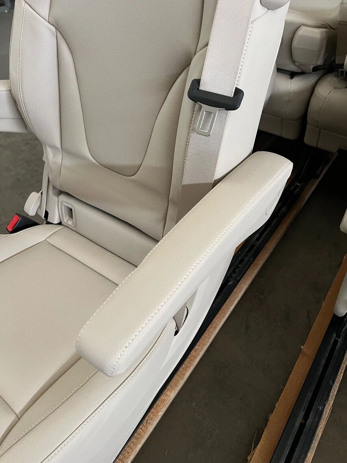 ORIGINAL Mercedes Benz W447/W448 V-Klasse/Vito Einzelsitz Kunstleder Beige NEU