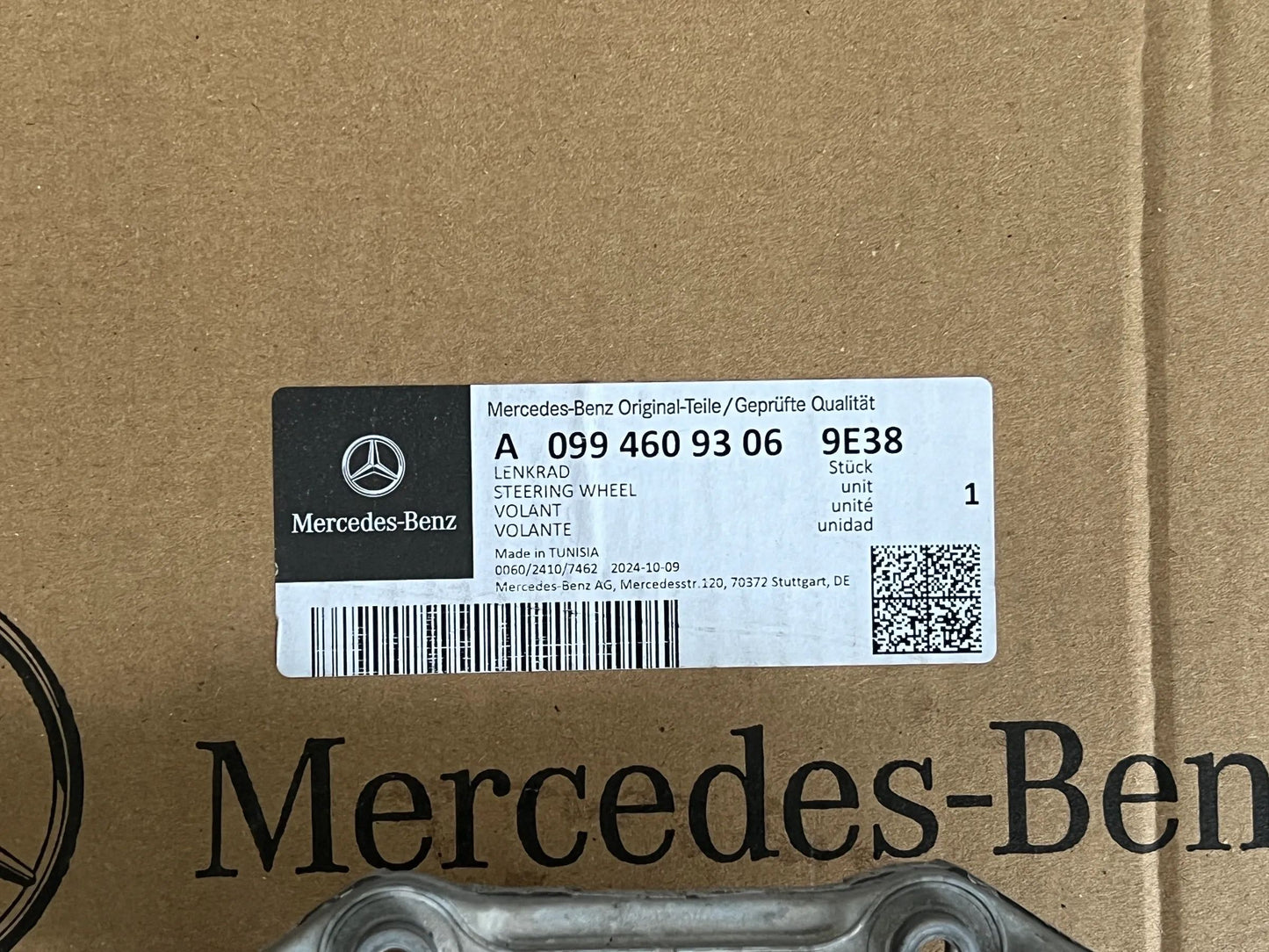 Original  Mercedes-Benz Lenkrad A0994609306 9E38 NEU