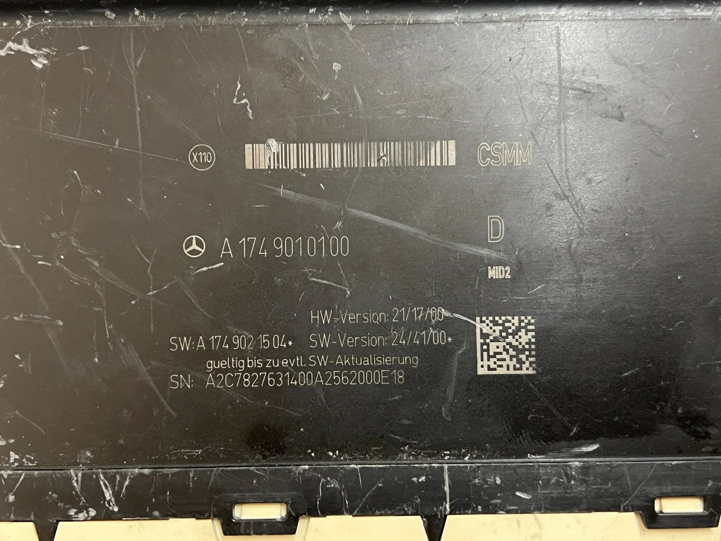 Original Mercedes-Benz Steuergerät Sitz links A1749010100 NEU