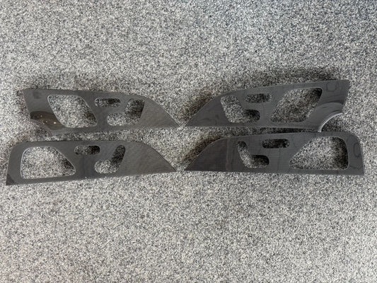 4X Mercedes Benz X167 GLS Zierleiste Türverkleidung CARBON SET NEU