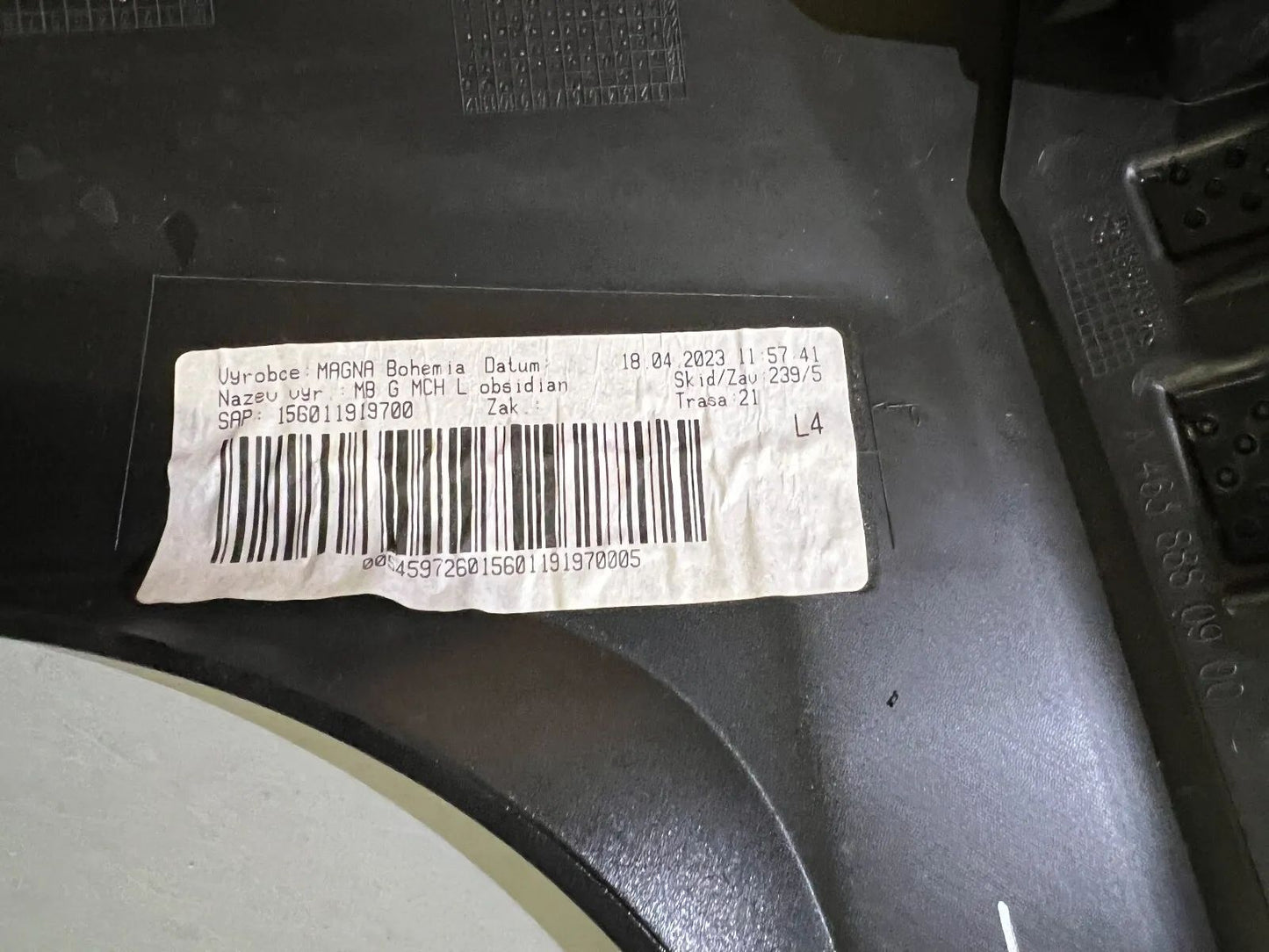ORIGINAL Mercedes Benz G-Klasse W463 Kühlerverkleidung A4638804302/A4638804102