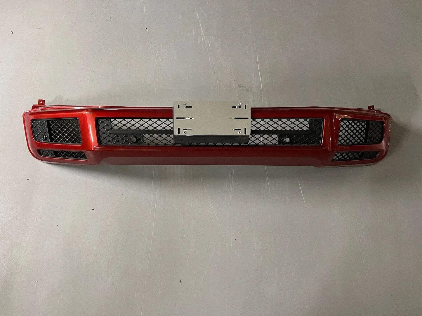ORIGINAL Mercedes Benz G-Klasse W463 Stoßfänger vorne ROT