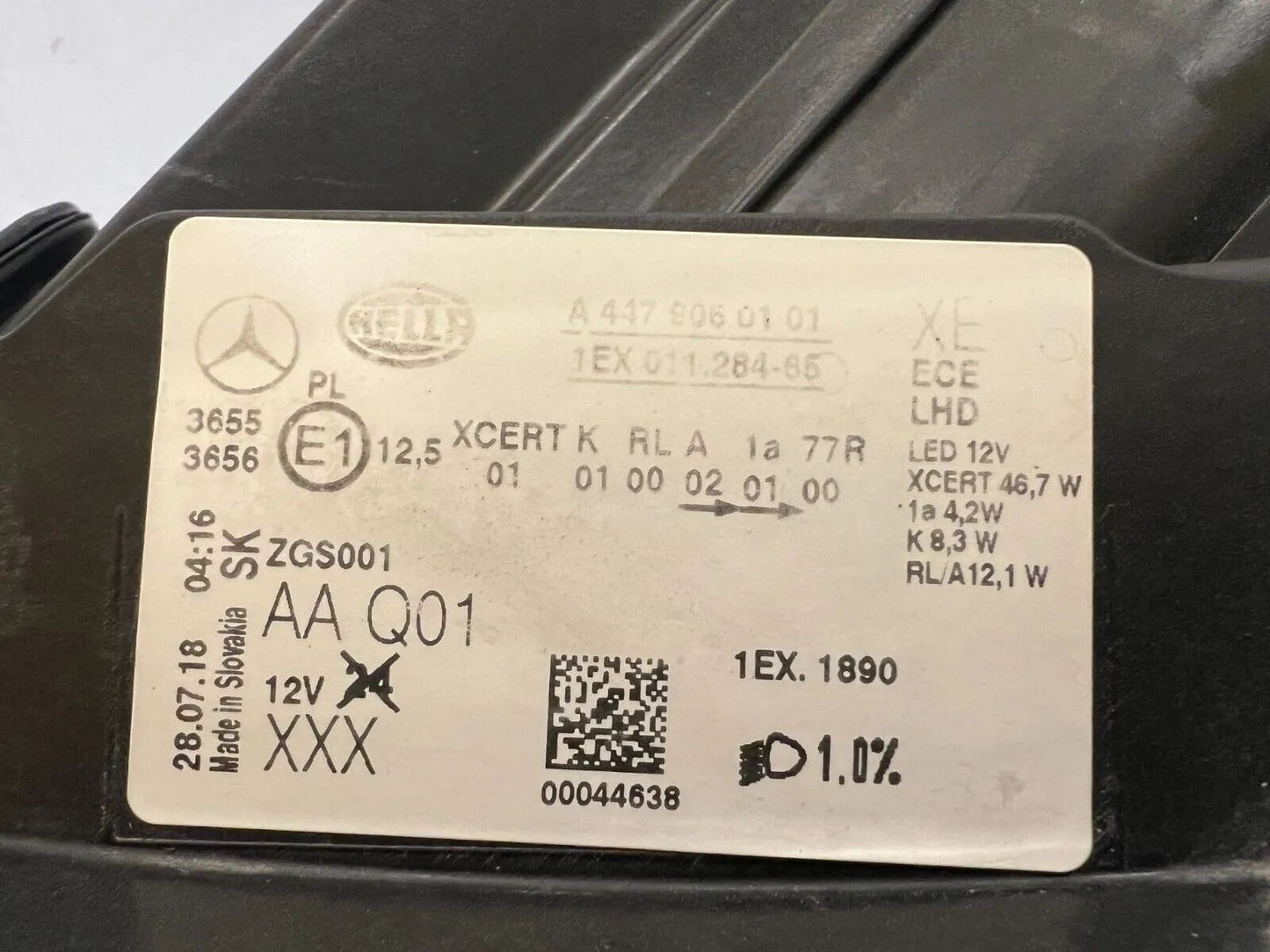 ORIG Mercedes Benz W447/W448 V-Klasse/Vito LED-Scheinwerfer links A4479060101