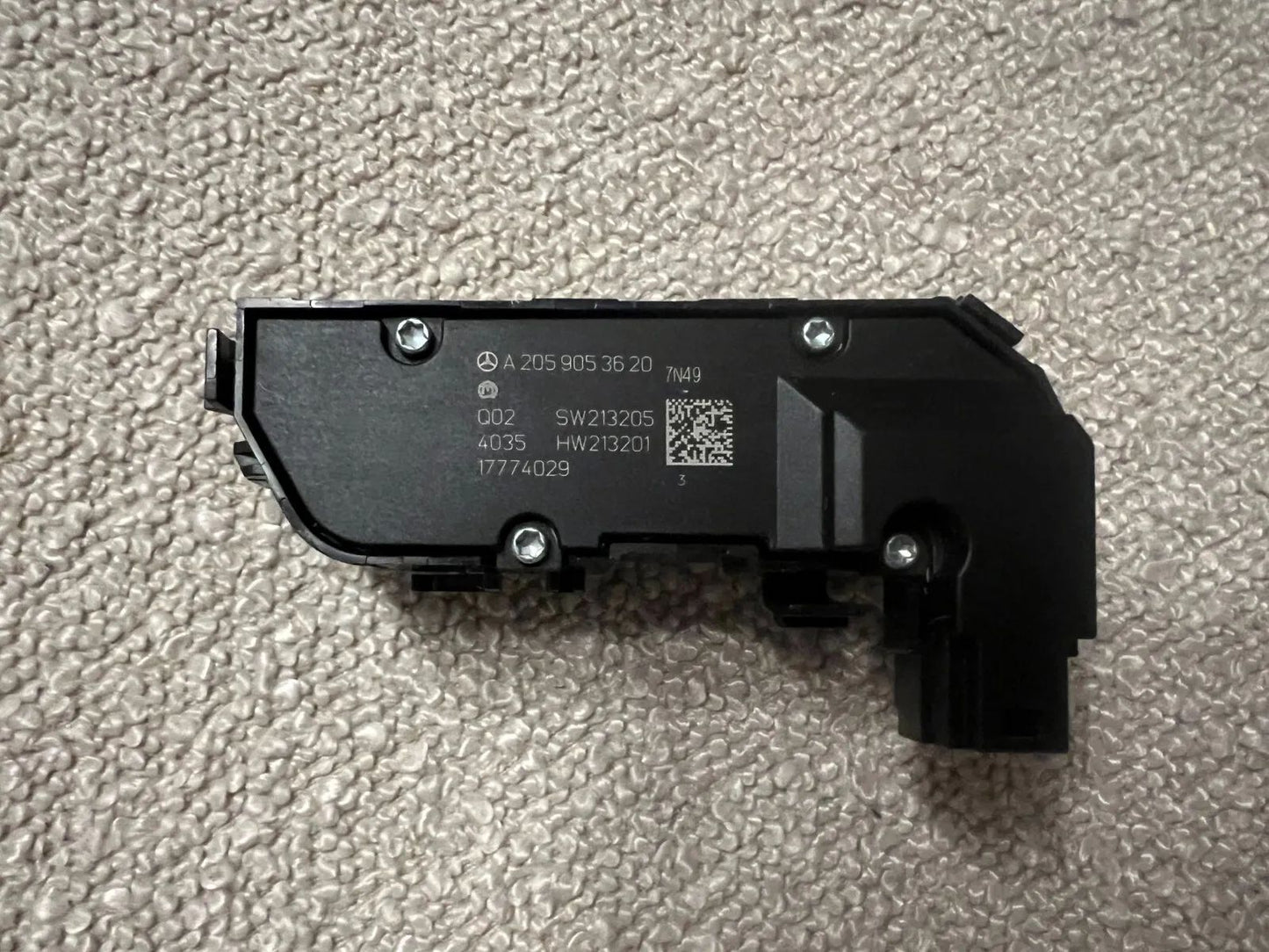 ORIGINAL Mercedes Benz Schalterblock Sitzheizung A2059053620 NEU